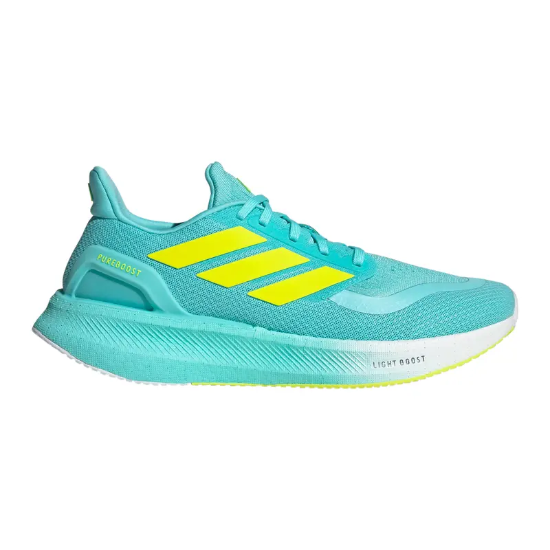 Pureboost 5 Chaussure de running sans stabilisateurs Hommes - menthe, jaunes fluo