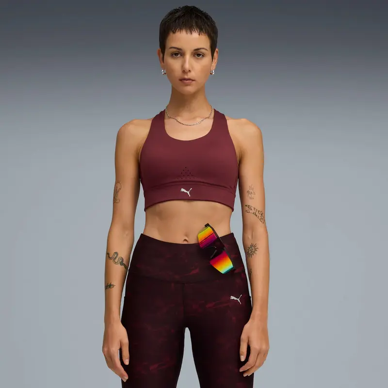 PWRbreathe Soutien-gorge Sport Femmes-Rouge