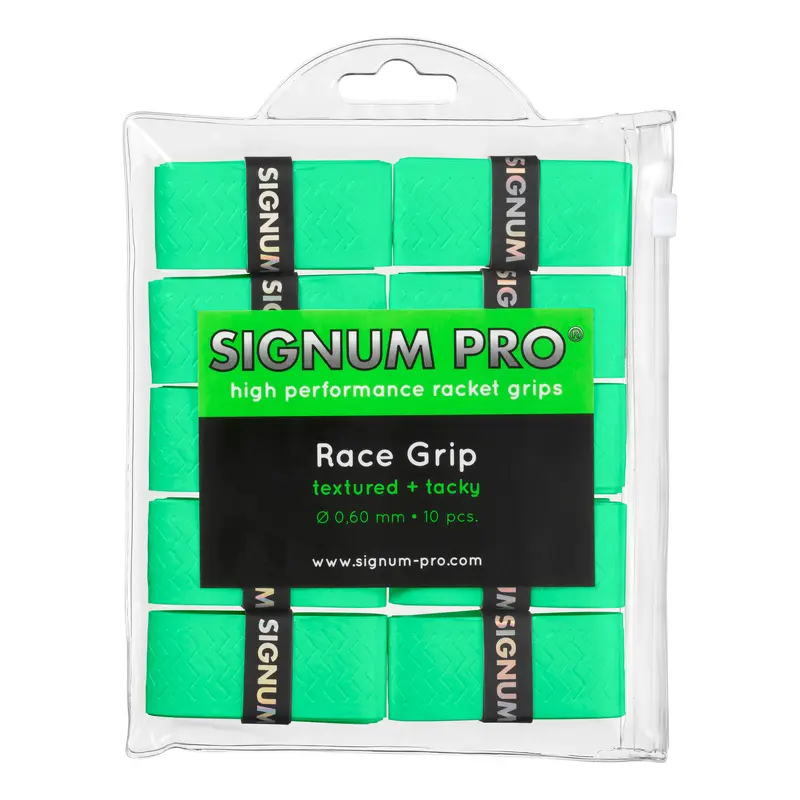 Race Grip Pack De 10-Vert