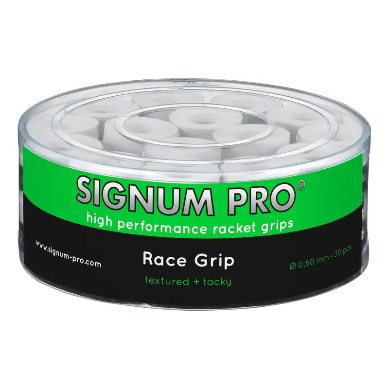 Race Grip Pack De 30-Blanc