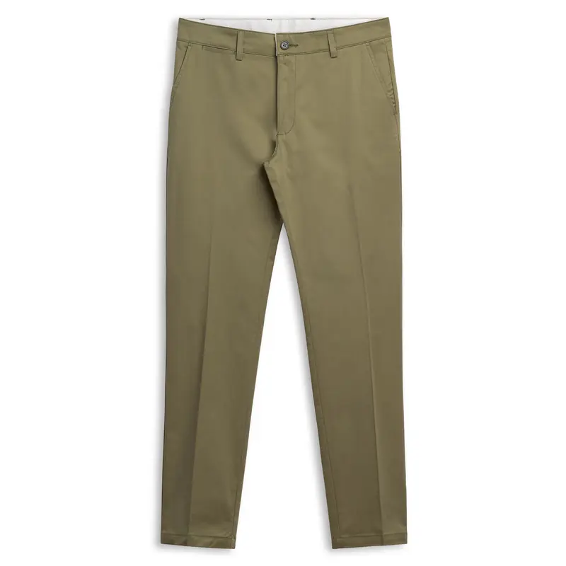 RAFAEL COMFORT GABARDINE - Pants - Chino - Man - Green Aloe