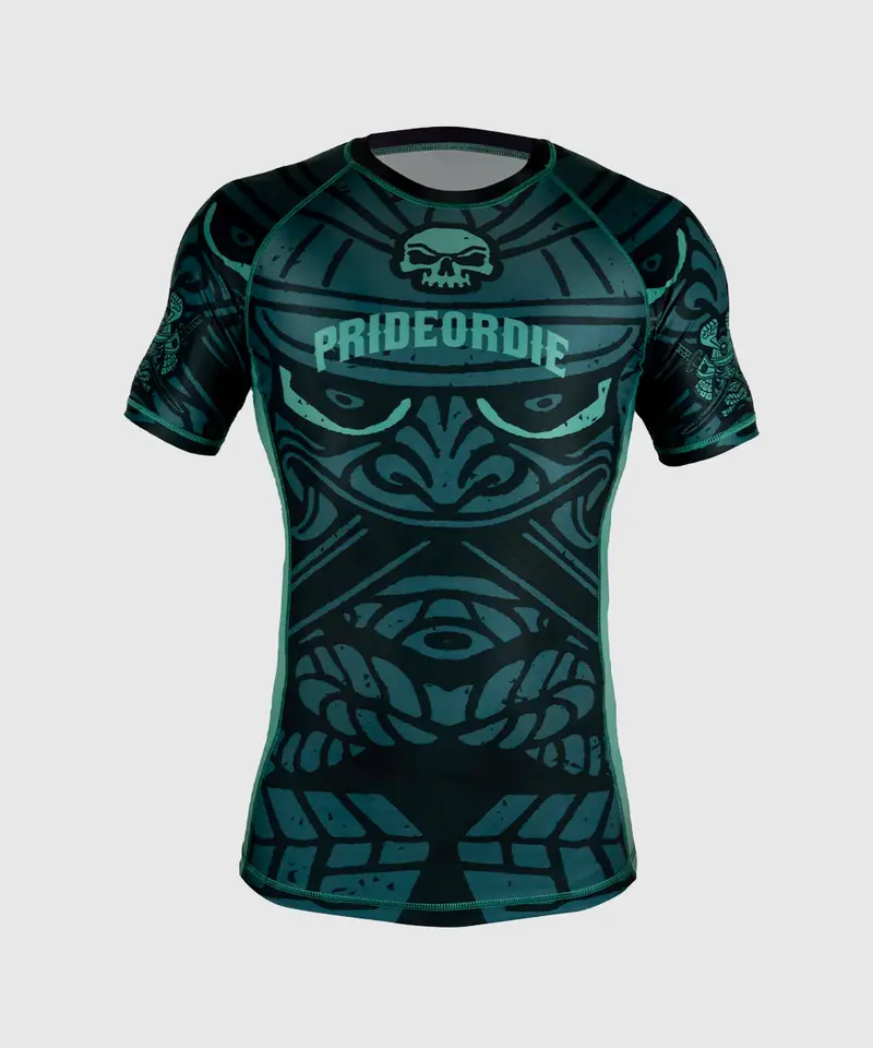 Rashguard À Manches Courtes Pride Or Die Samurai - Noir