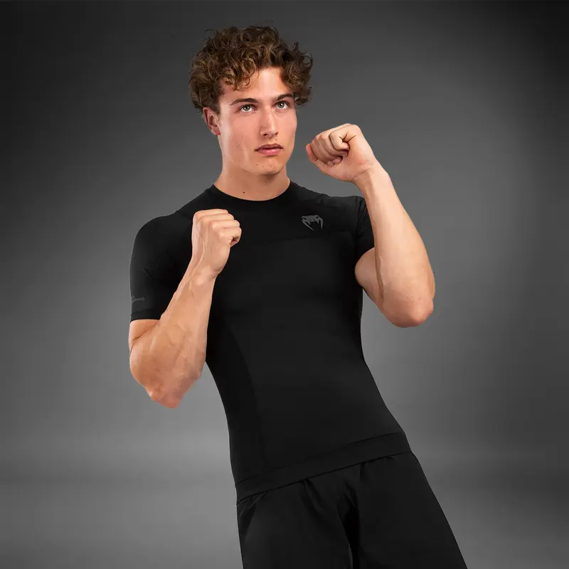 Rashguard à manches courtes Venum G-Fit Air - Noir