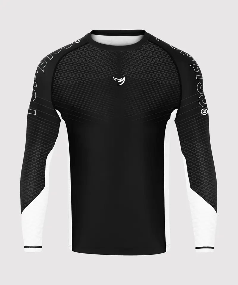 Rashguard À Manches Longues Fumetsu Competitor Mk2 - Noir/Blanc