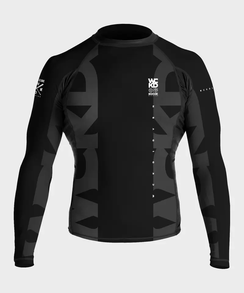 Rashguard À Manches Longues Wicked One Wckd - Noir