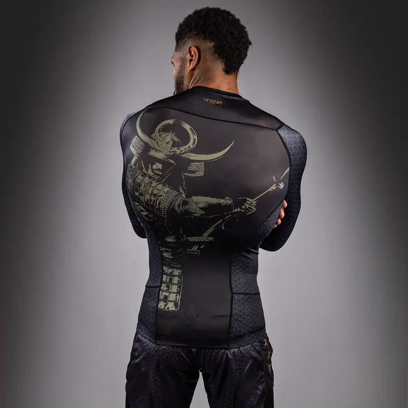 Rashguard Manches Longues Venum x Assassin's Creed Shadows - Noir