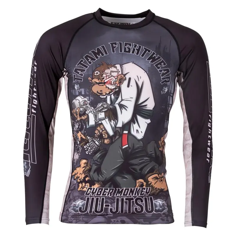 Rashguard Tatami Fightwear Cyber Thinker Monkey