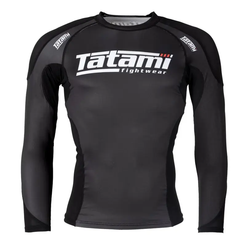 Rashguard Tatami Fightwear Technical - Manches Longues - Noir