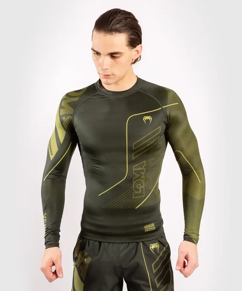 Rashguard Venum Commando Edition Loma Manches Longues - Kaki