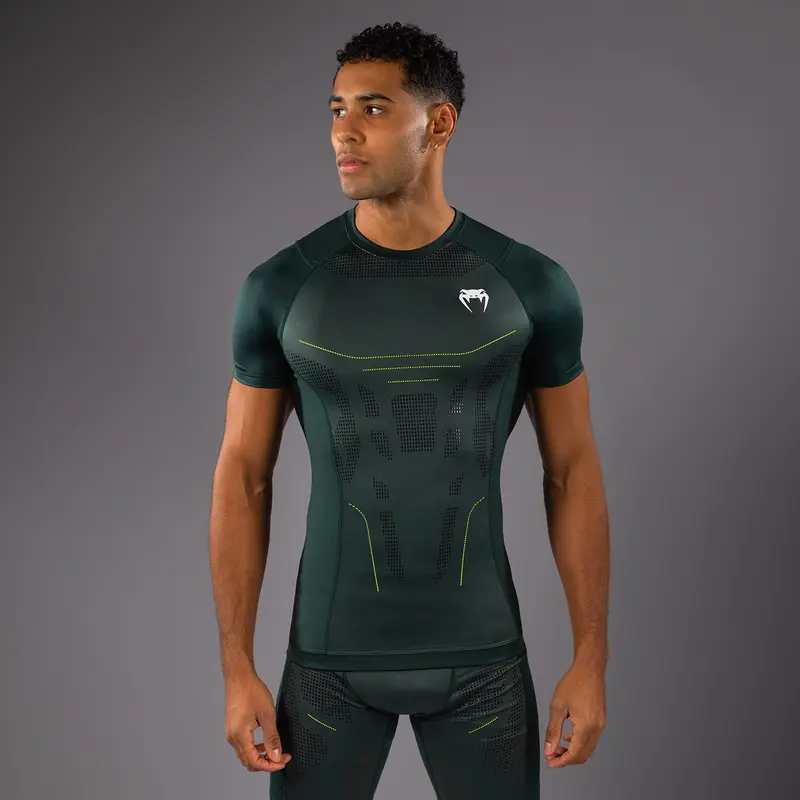 Rashguard Venum Technical 3.0 - Vert Forêt