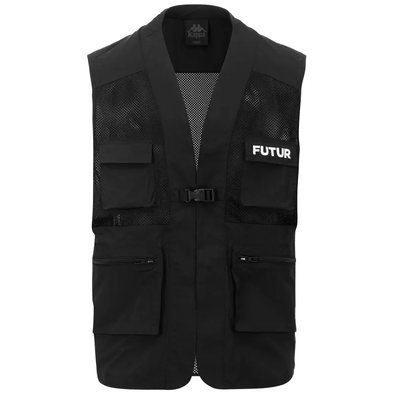 RAVER KFF - Jackets - Vest - Unisex - Black