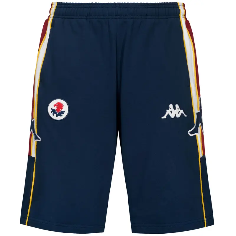 REDISET GENOA - Shorts - Sport Shorts - Man - Blue Dk-Red Dk-White-Yellow