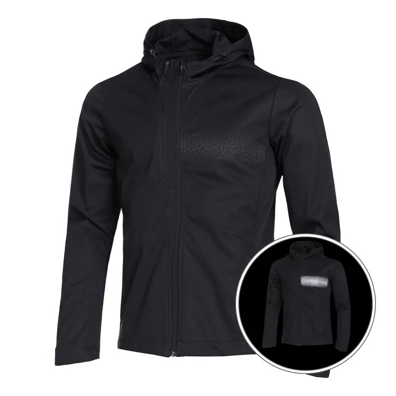 Reflex-Tex Veste Running Hommes-Noir