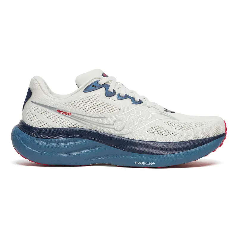 Ride 19 Chaussure de running sans stabilisateurs Hommes-crème, bleu