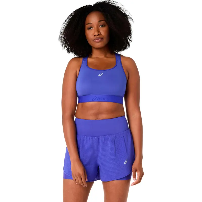 Road Compression Soutien-gorge sport Femmes-bleu, bleu foncé