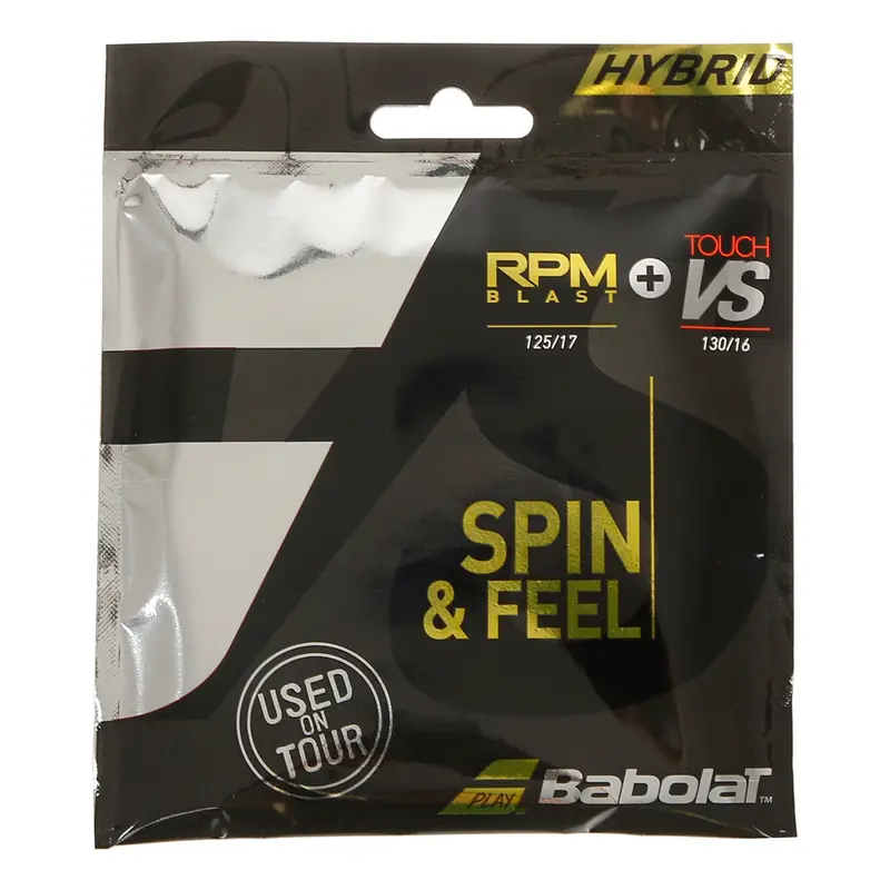 RPM Blast 125 + Touch VS 130 Cordage En Garniture-Noir