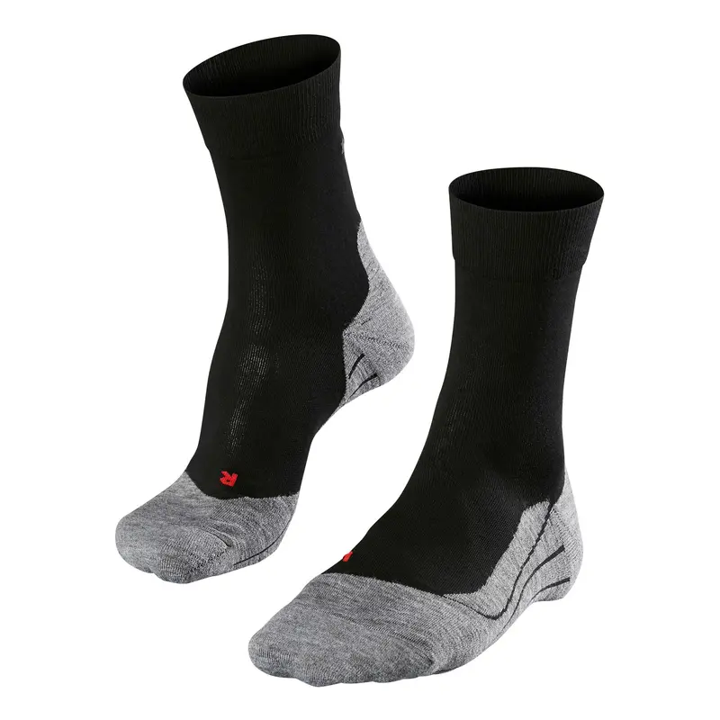 RU4 Endurance Chaussettes de running Hommes-noir, gris