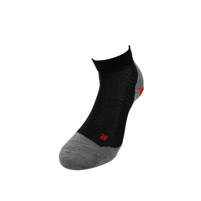 RU5 Lightweight Chaussettes De Running Femmes-Noir,Gris Clair