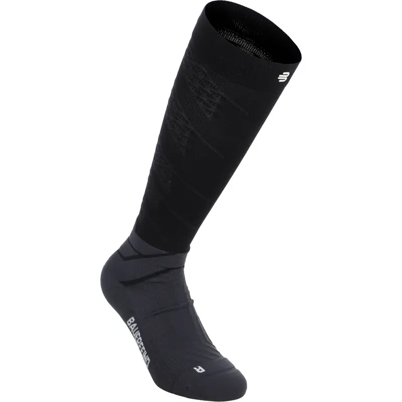 Run Performance Compression  Chaussettes de compression Hommes-noir