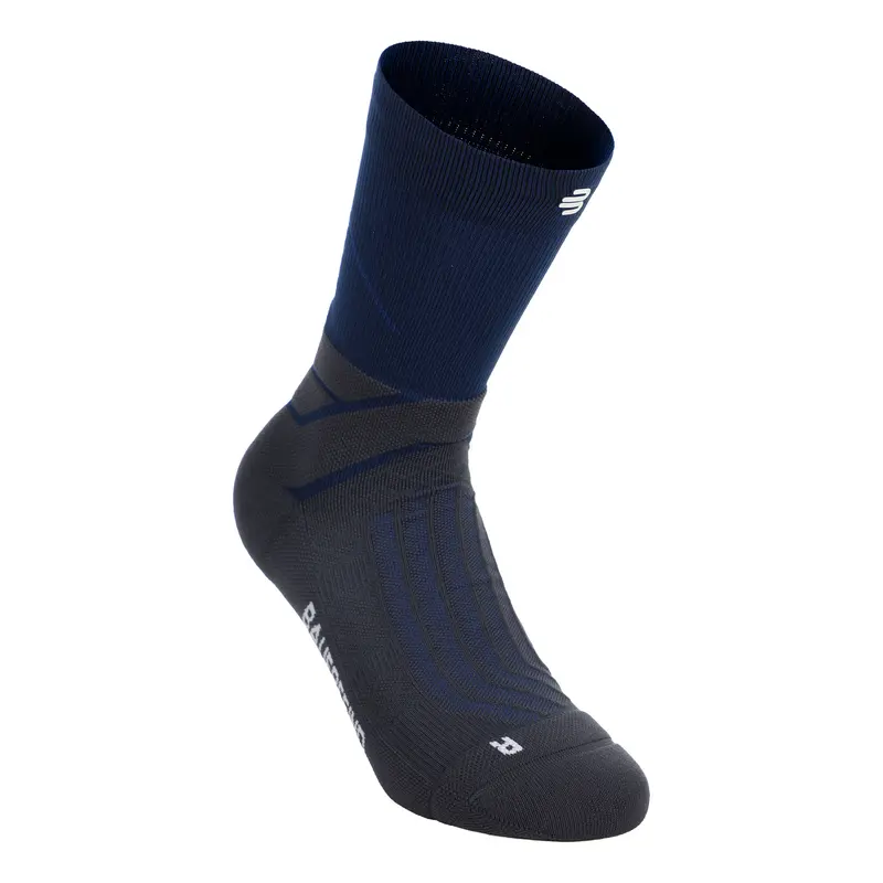 Run Performance Mid Cut  Chaussettes de running Hommes-bleu foncé
