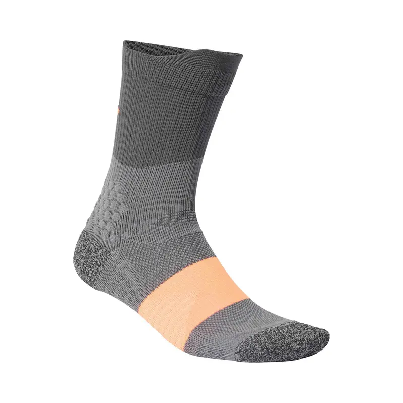 Run x Boost  Chaussettes de running Unisex-gris, abricot