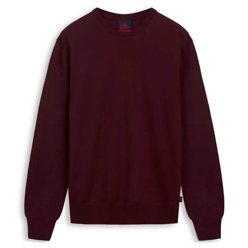 RUNELLI - Knitwear - Pull Over - Man - Red Pomegranate
