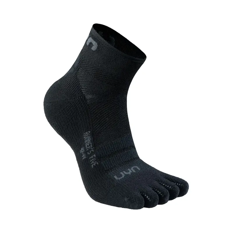 Runner'S Five Low Cut Chaussettes De Running Femmes-Noir