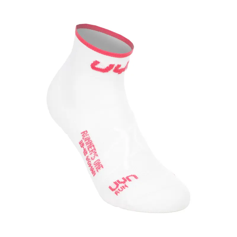 Runner's One  Chaussettes de running Femmes - blanc, pink