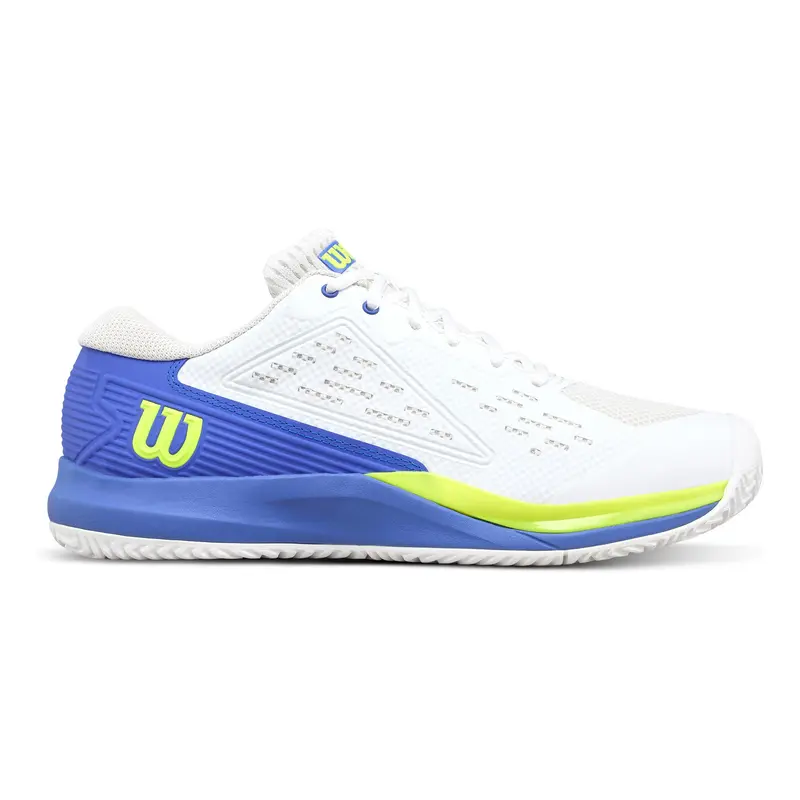 Rush Pro Ace Chaussures Toutes Surfaces Hommes-Blanc,Bleu