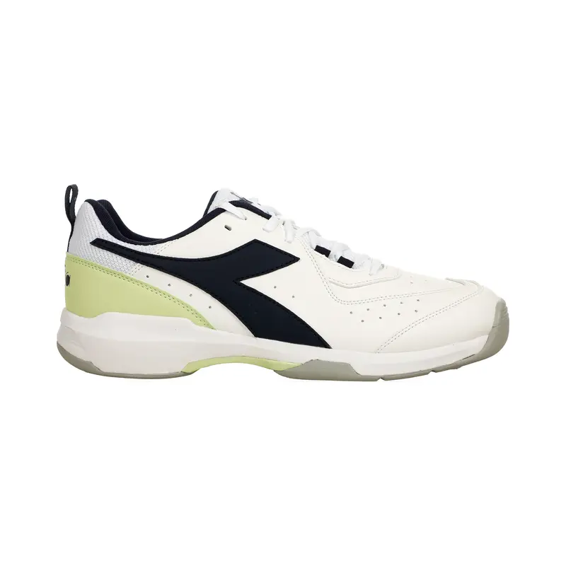 S. Challenge 5 SL Chaussure Moquette Enfants-Blanc,Bleu