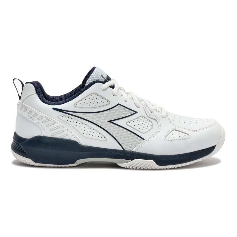 S.Challenge 7 Chaussure terre battue Hommes-blanc, bleu foncé