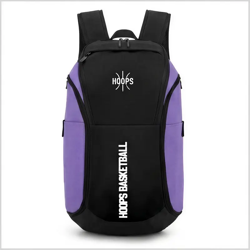 Sac Basketball Hoops Performance (35L) 55 x 33 Black Purple