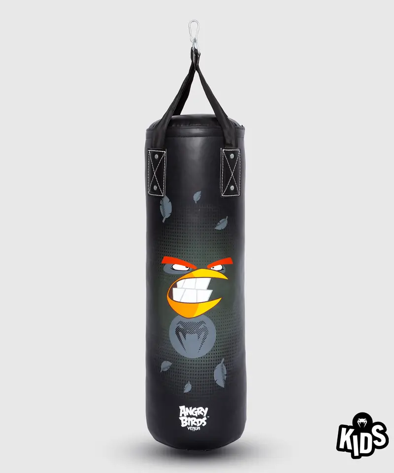 Sac de Frappe Venum Angry Birds - Pour Enfants - Noir/Rouge