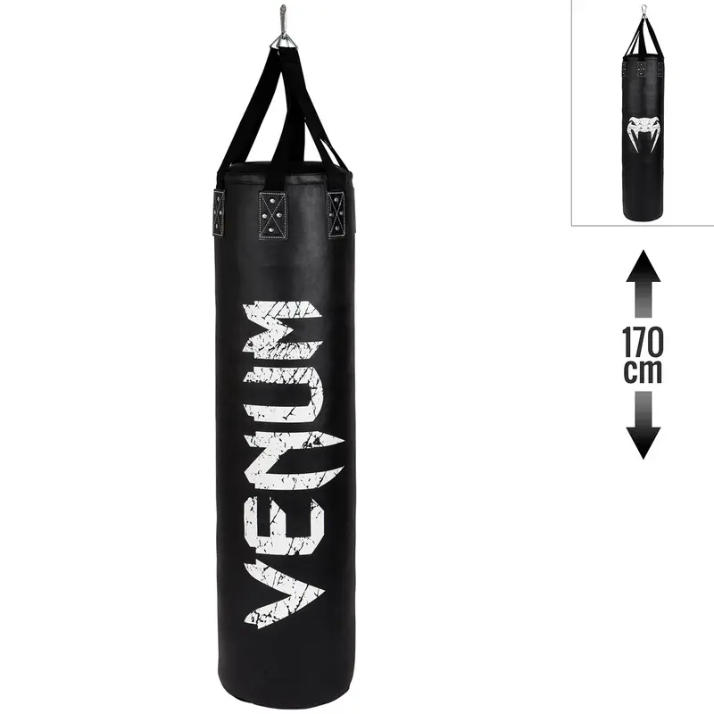 Sac de Frappe Venum "Challenger" - Noir - Plein - 170 cm