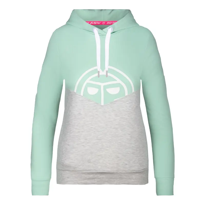 Salia Lifestyle Sweat À Capuche Femmes-Mint, Crème