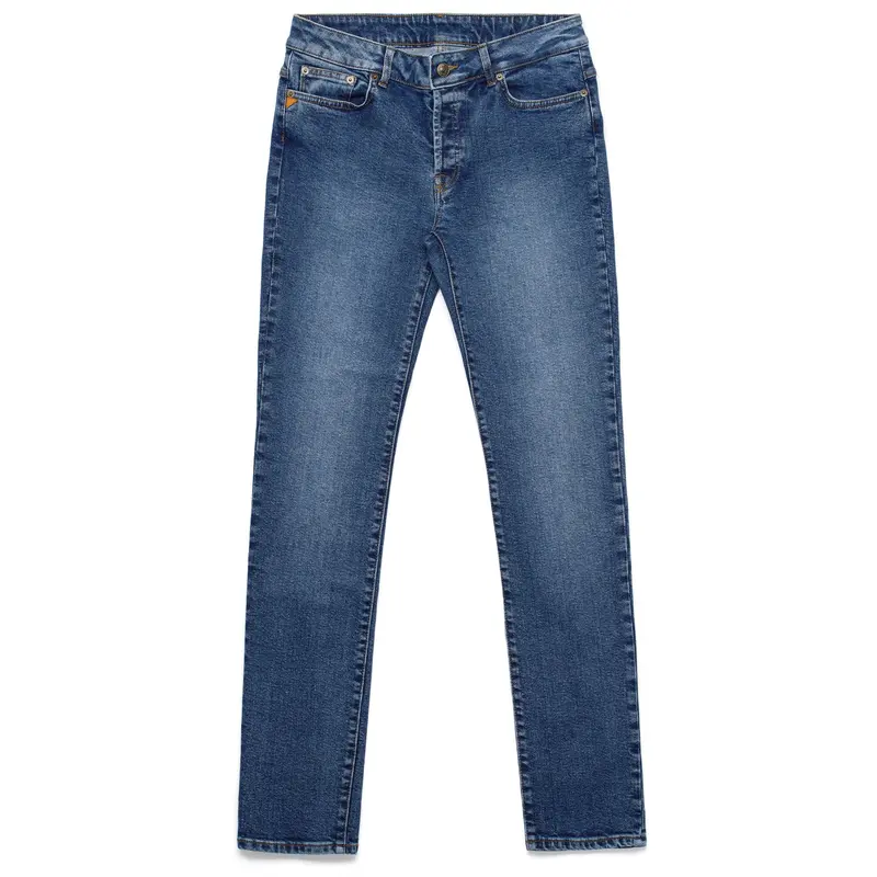 SEGOR - Pants - 5 Pockets - Woman - Mid Blue Indigo