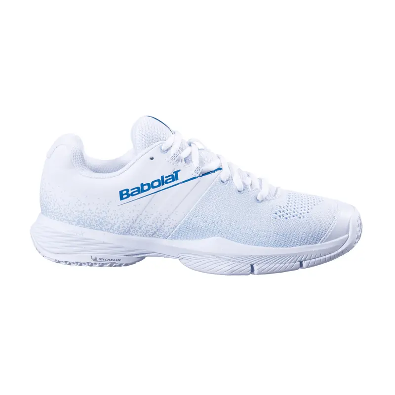 SENSA Chaussures Padel Femmes-Blanc,Bleu