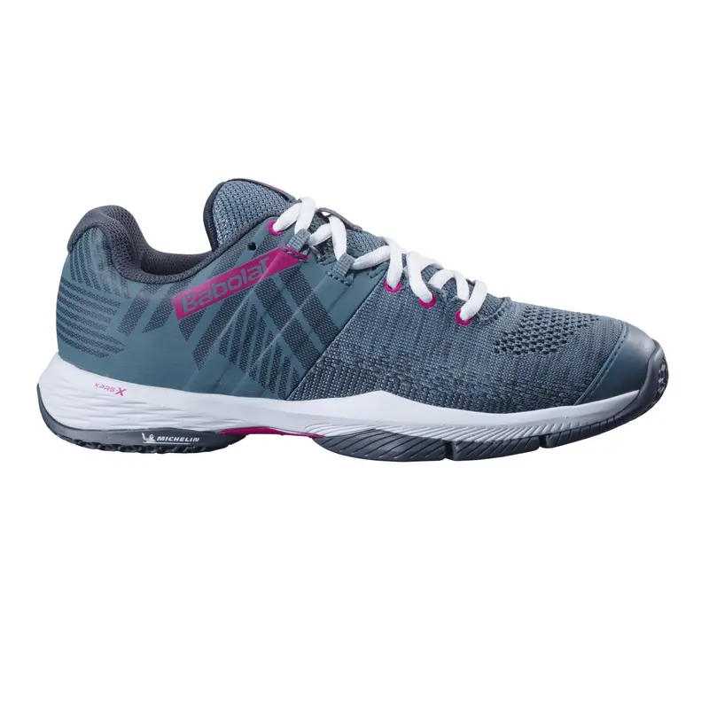 Sensa Chaussures Padel Femmes-Bleu Foncé,Blanc