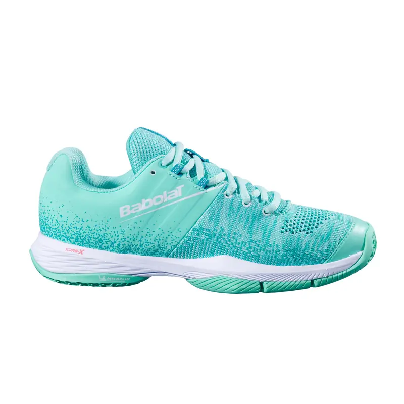 Sensa PADL Chaussures padel Femmes-turquoise, blanc