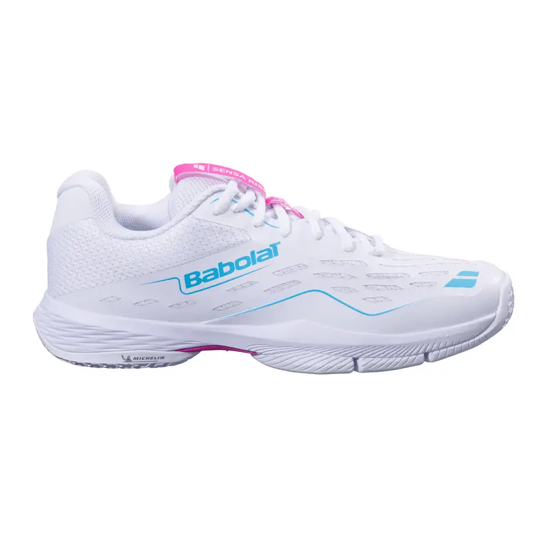 Sensa Rise Women Chaussures Padel Femmes-Blanc,Rouge