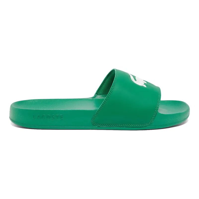 Serve Slide Tongs - vert, blanc