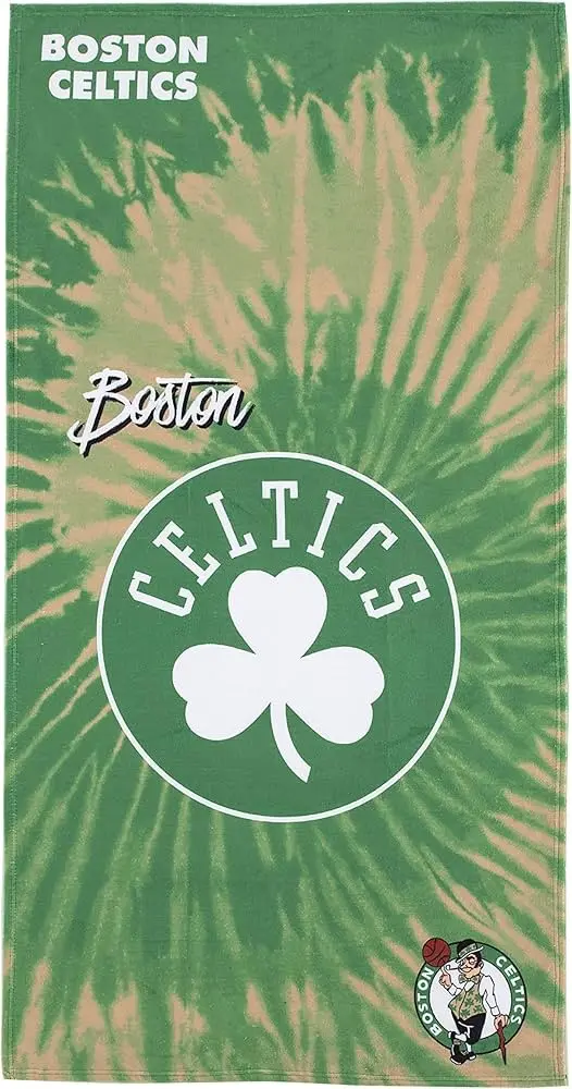 Serviette De Plage NBA Boston Celtics Tie and Dye