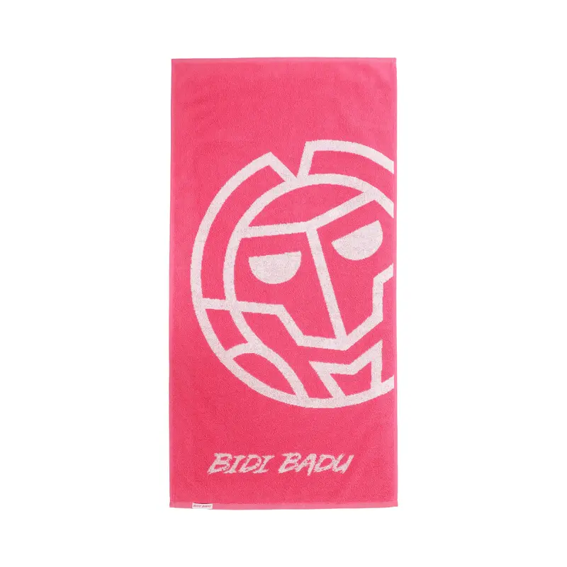 Serviette -pink, blanc