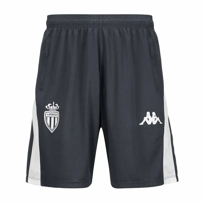 Short Ahorazip Pro 8 AS Monaco 24/25 Gris Enfant