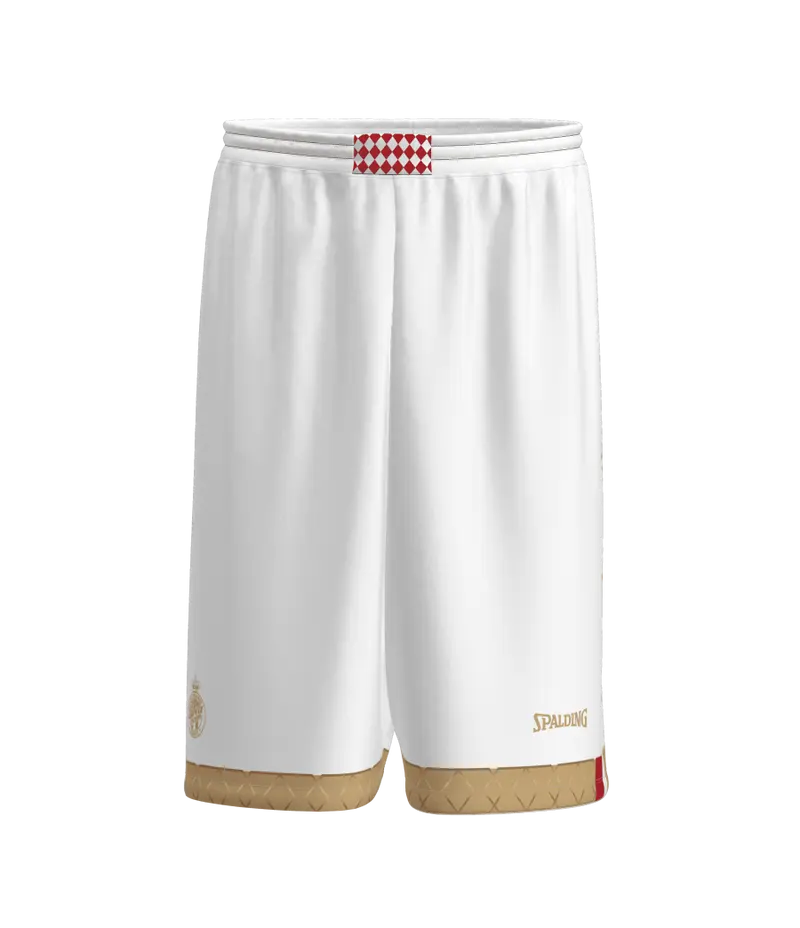 Short AS Monaco 25/26 Fan white