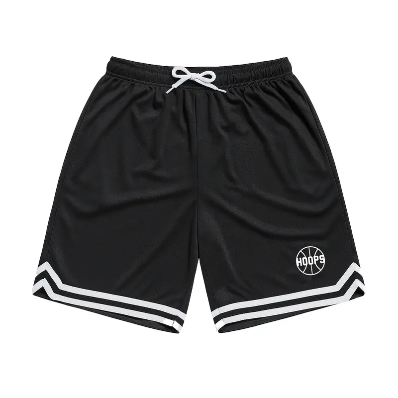 Short Basketball  Hoops Performance Basketball Noir