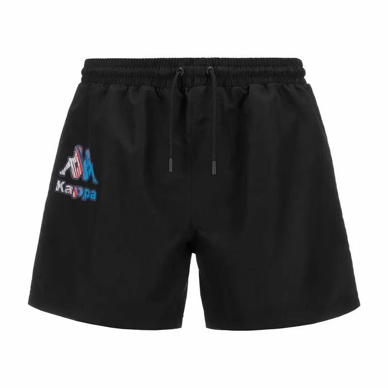Short De Bain Logo Friogo Noir Homme