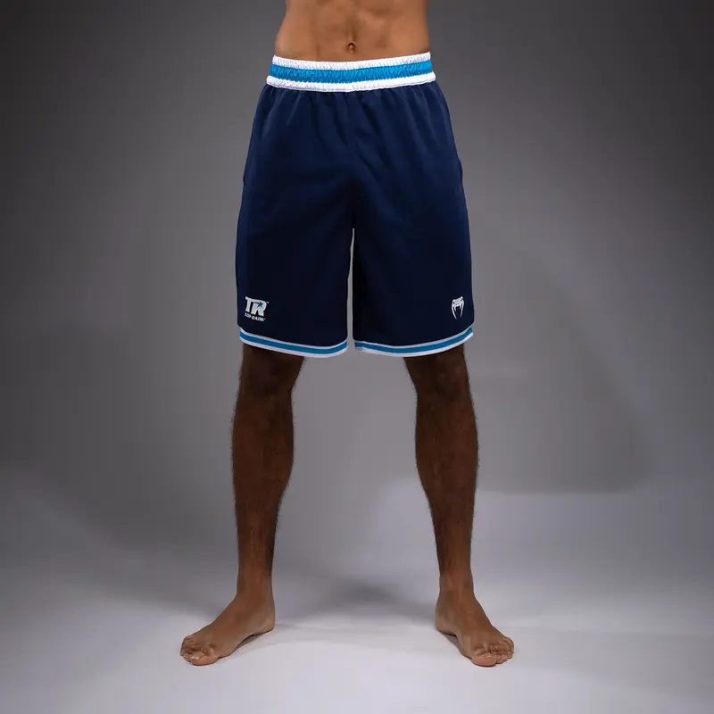 Short de Basket Venum x Top Rank Original pour Hommes - Bleu Marine