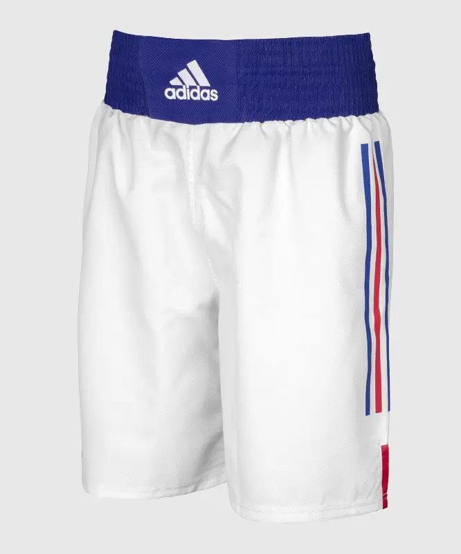 SHORT DE BOXE ADIDAS FFB - Blanc