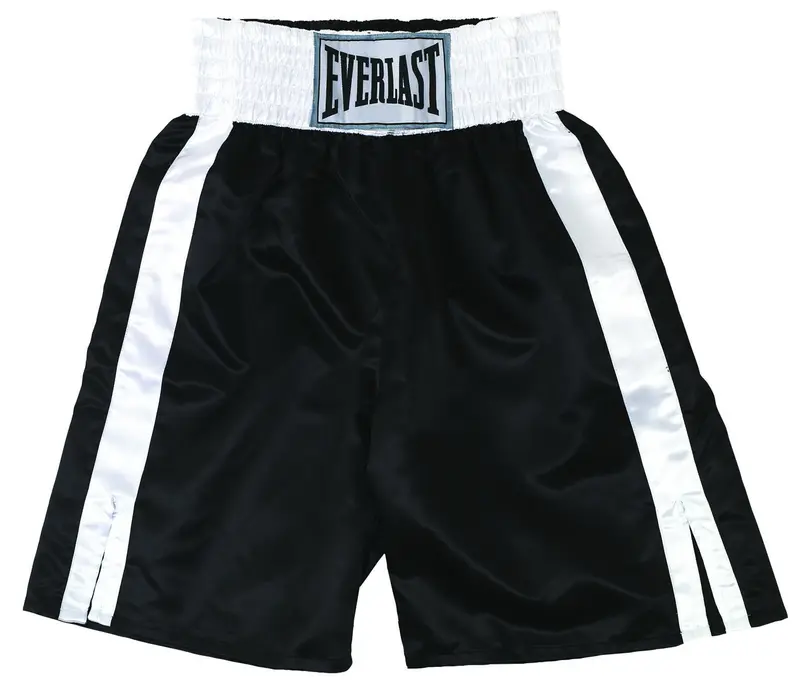 Short de boxe anglaise Everlast - Noir/Blanc